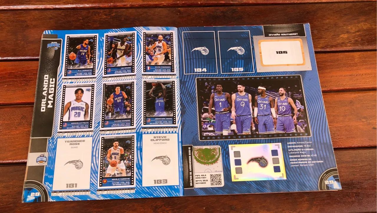 Álbum de figurinhas NBA 2019-20 - Foto 4