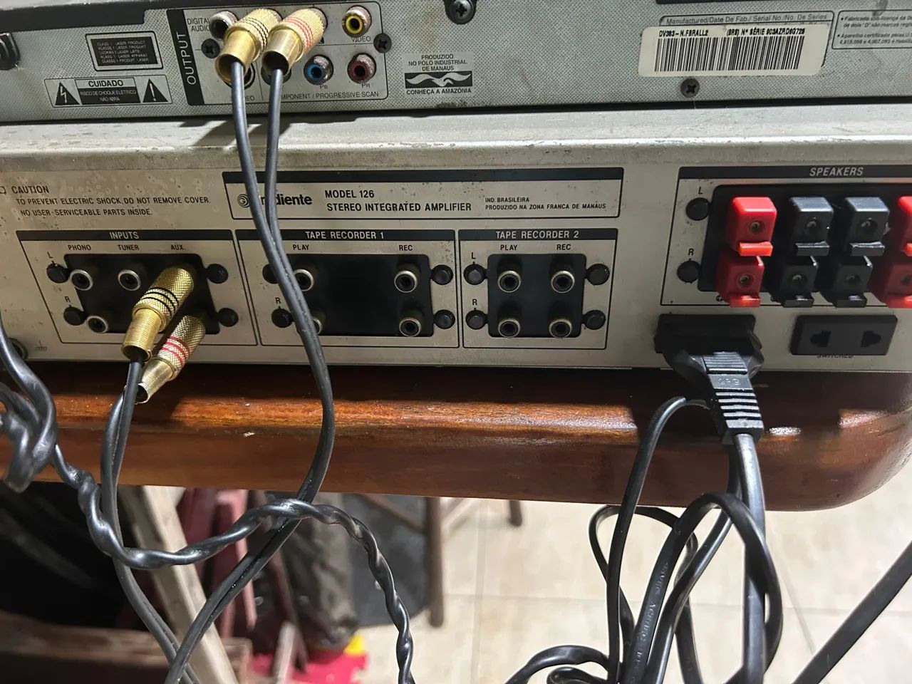 Som Gradiente 126 - Stereo Integrado - Foto 3