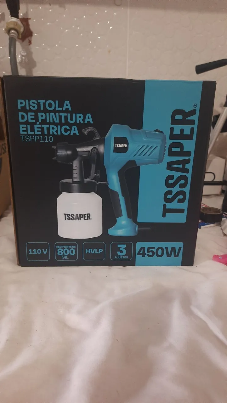 Pistola de Pintura Elétrica 450w