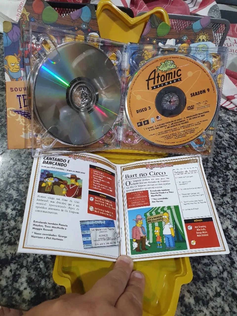 DVD Os Simpsons Nona Temporada - Cabeça Lisa Original - Foto 6