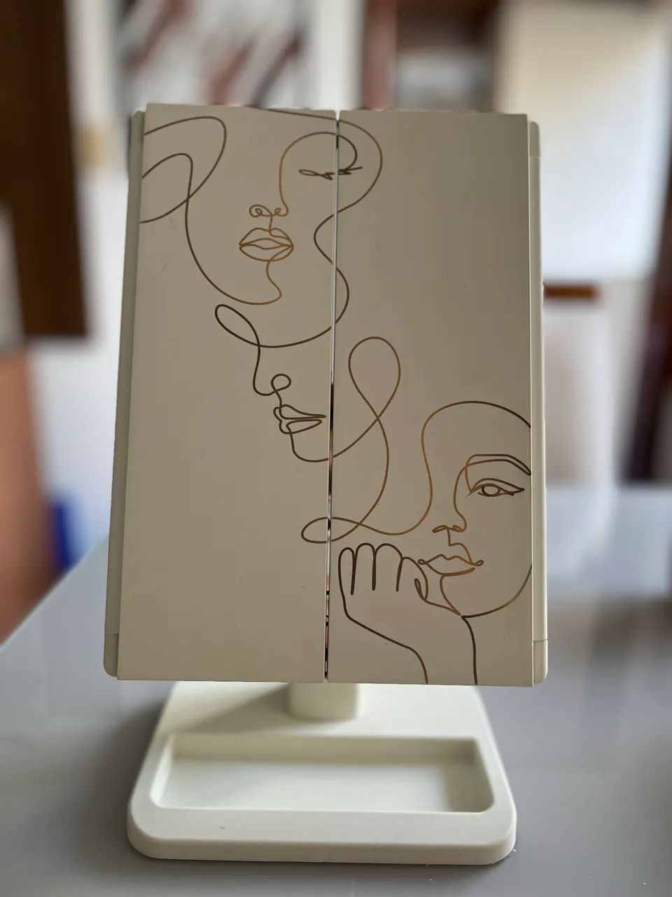 Espelho com luz de led e aumento- Imaginariam  - Foto 2