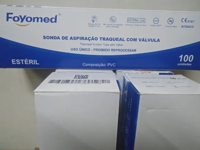 Sonda de Aspiração Traqueal com Válvula número 10