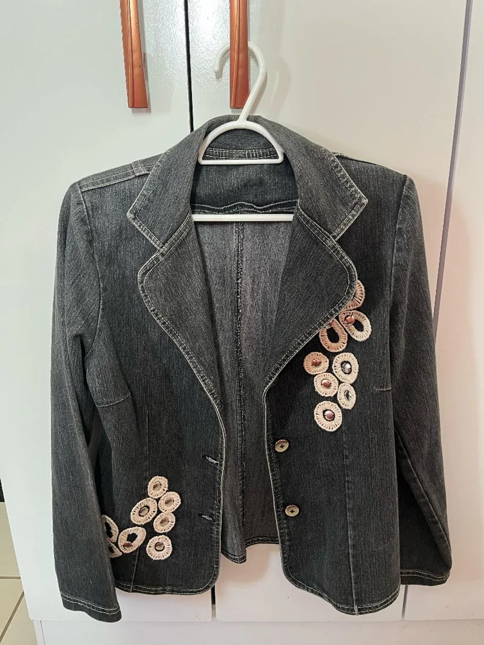Jaqueta Jeans Feminina
