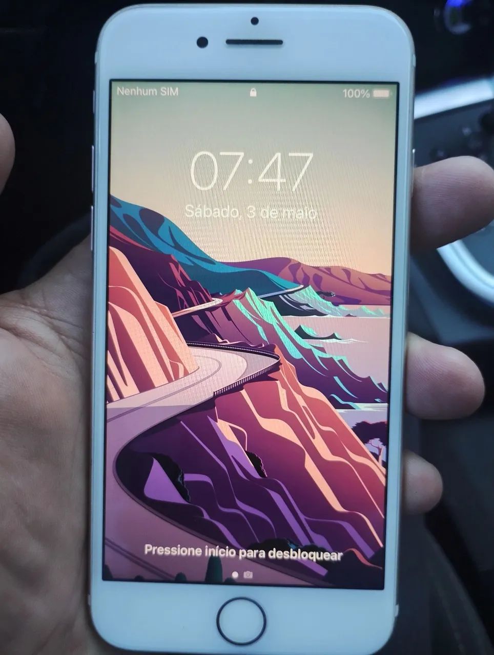 iPhone 7 bem conservado 