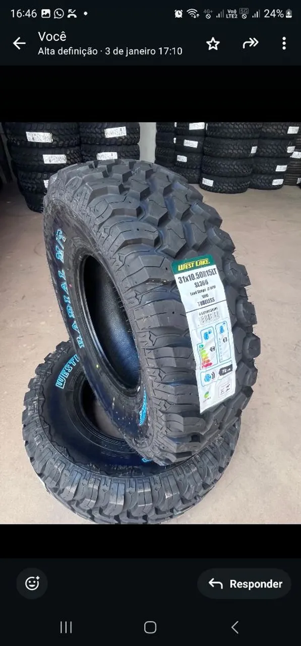 Pneus West Lake 31x10.50R15LT