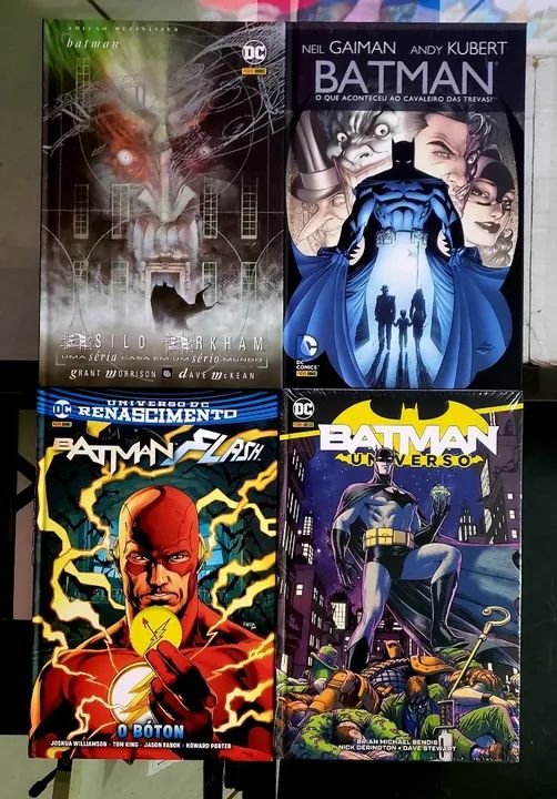 8 HQs Batman - Terra Um, Ano Um, Asilo Arkham e outros  - Foto 4