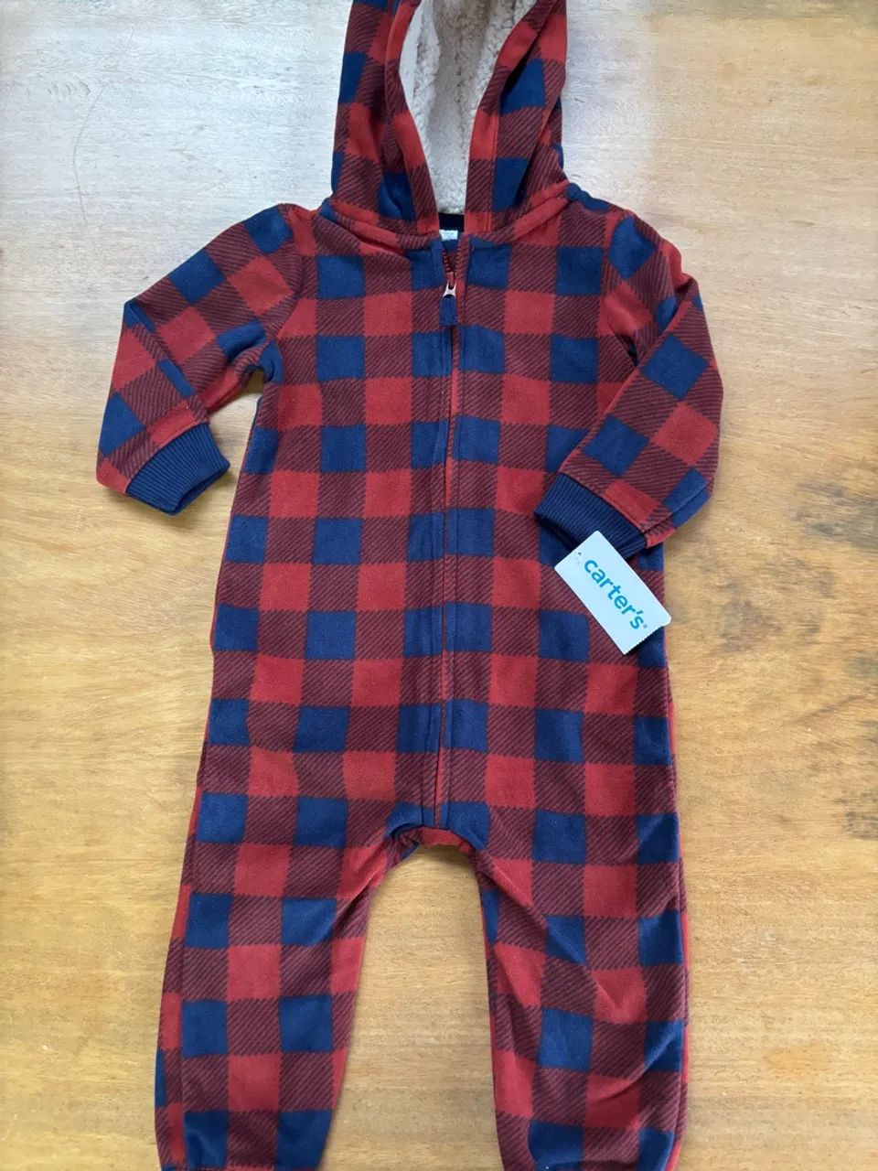 Macacão de Bebê Flanelado Carter's - Foto 2