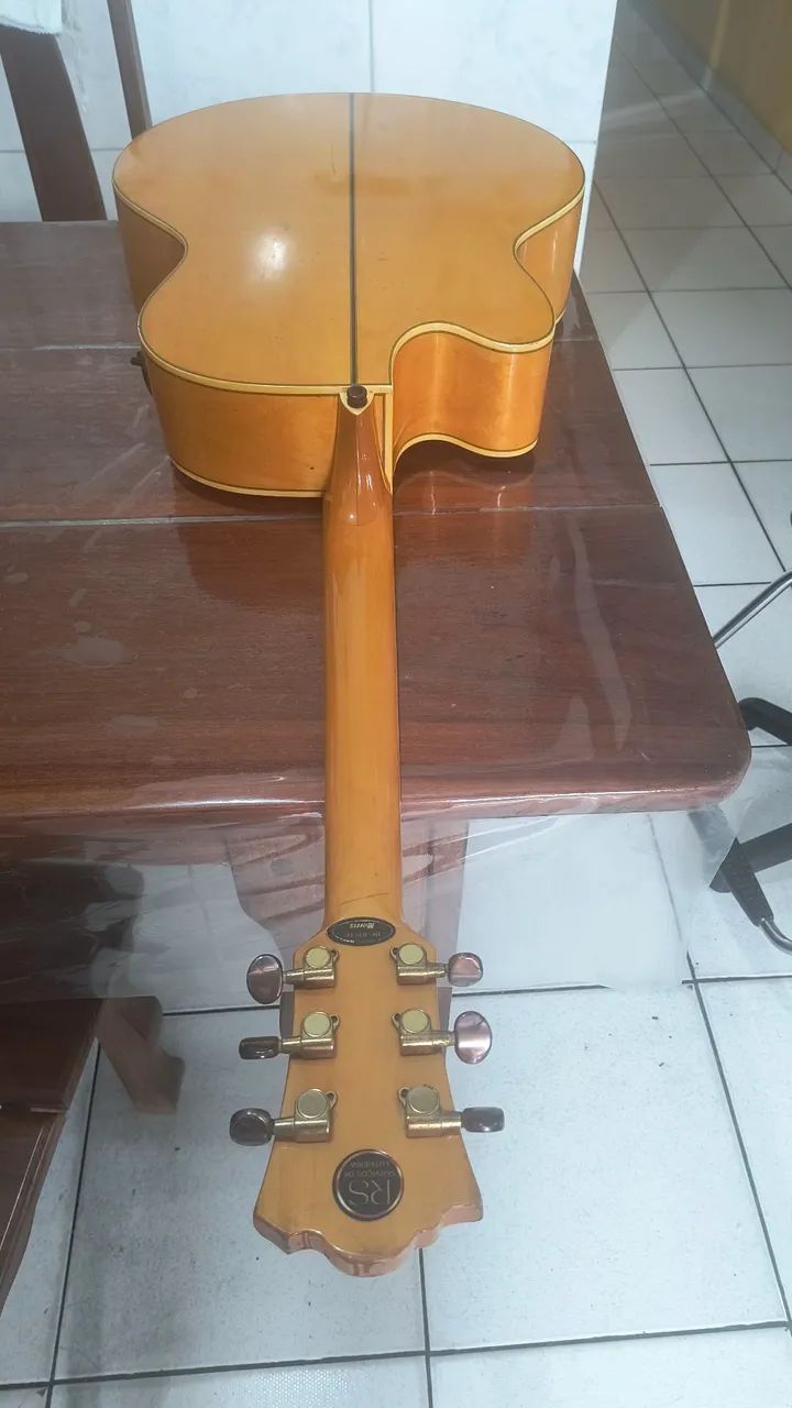 Violão elétrico Morris Jumbo - Foto 3