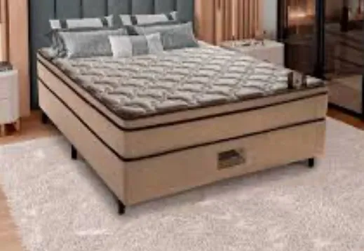 Cama box casal hoje