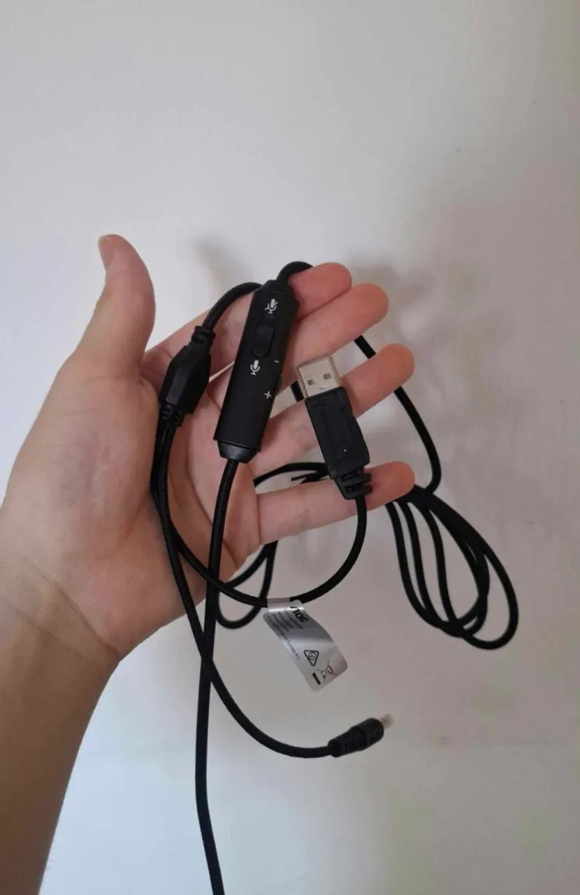 Headset AOC GH210, Driver 50mm, Microfone Removível, Cabo USB-A/P2 e Adaptadores - GAMER - Foto 4