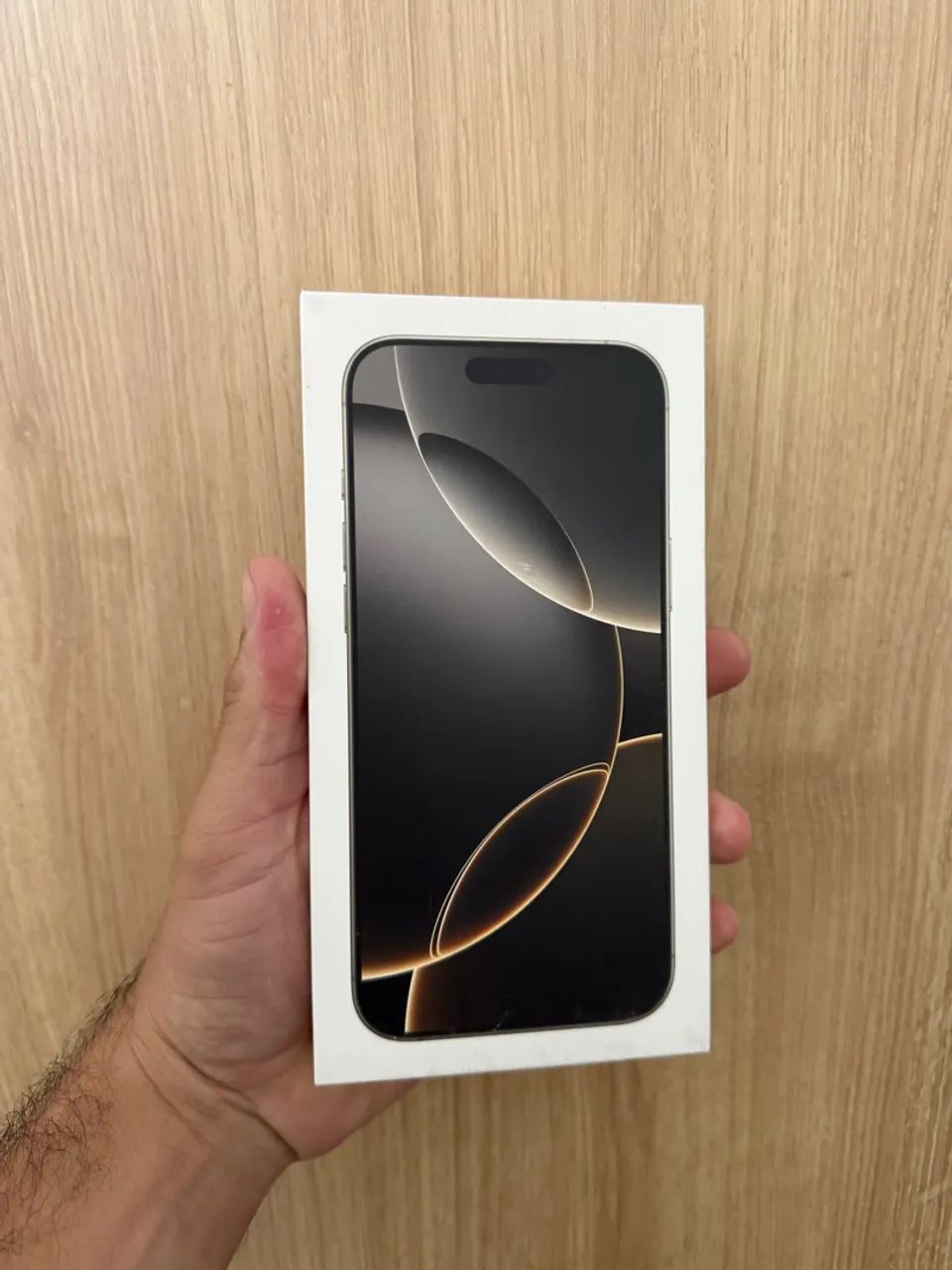 IPHONE 16 PRO MAX 256 GB (BRANCO) NOVO (ACEITO TROCA)