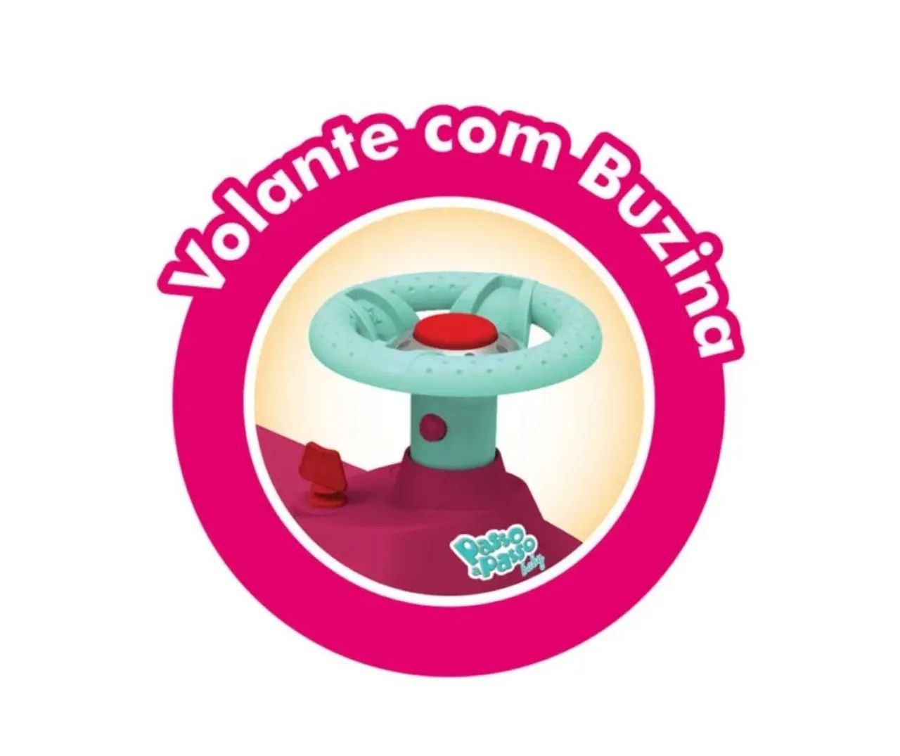 Carrinho andador Bandeirante Infantil Passo a Passo - Foto 5