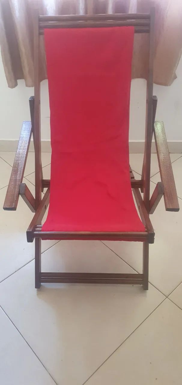 Cadeira espreguiçadeira com braços  - Foto 5