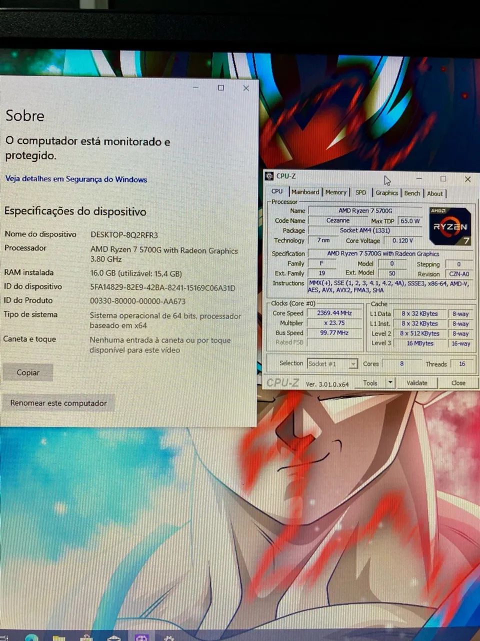 PC GAMER COMPLETO RYZEN 7 5700G  - Foto 3