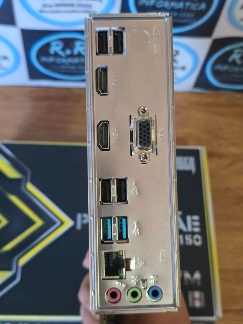 Placa Mãe 1150 H81/M LEIA... - Foto 2