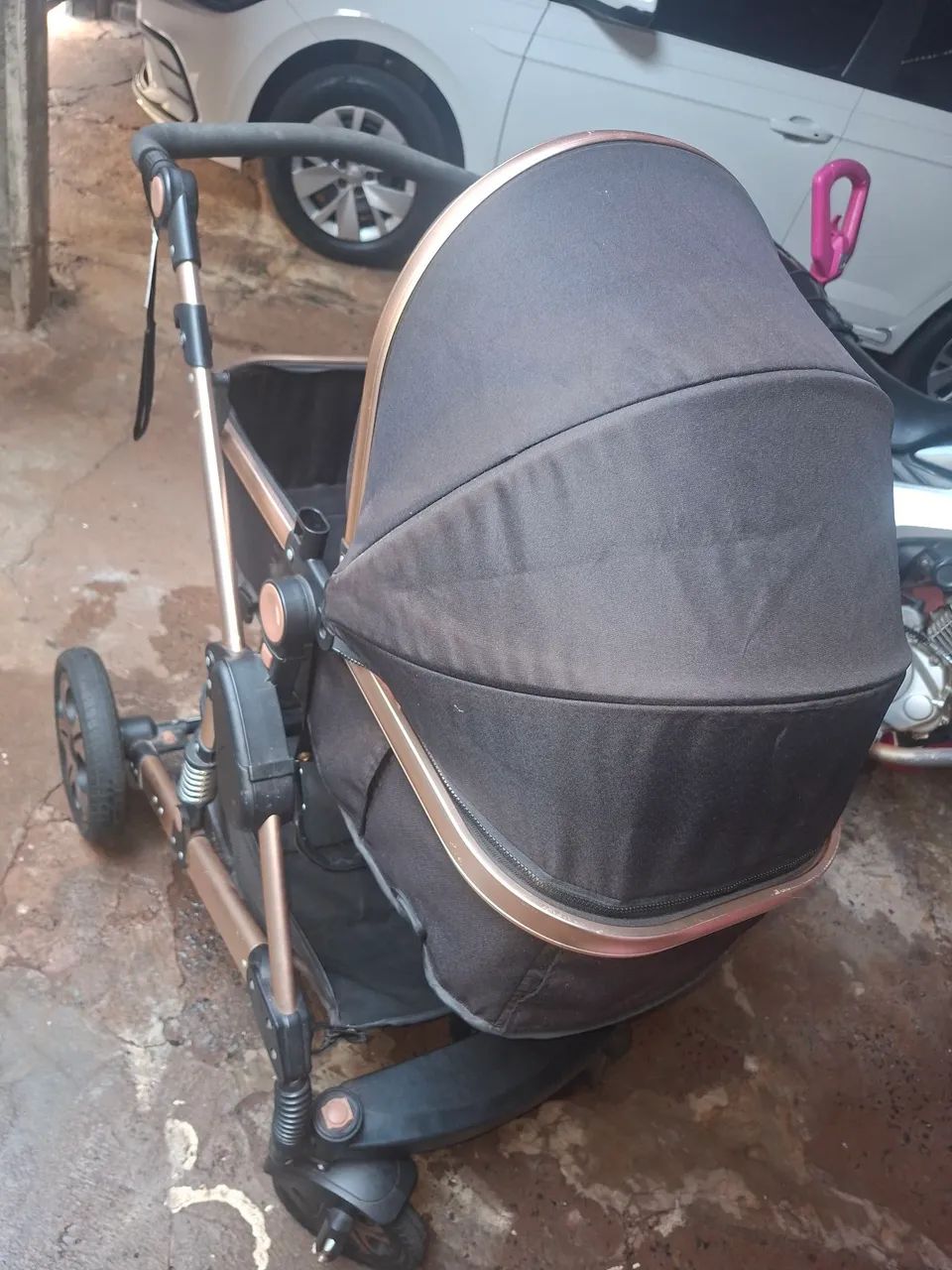 Vende se carrinho de bebe moises - Foto 2