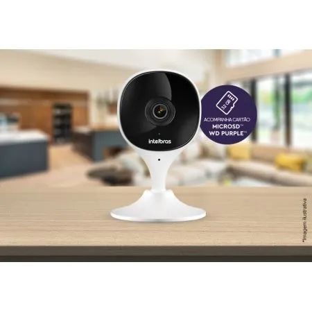 Kit Cam Wi-Fi Microfone - Intelbras Full HD com instalação  - Foto 2