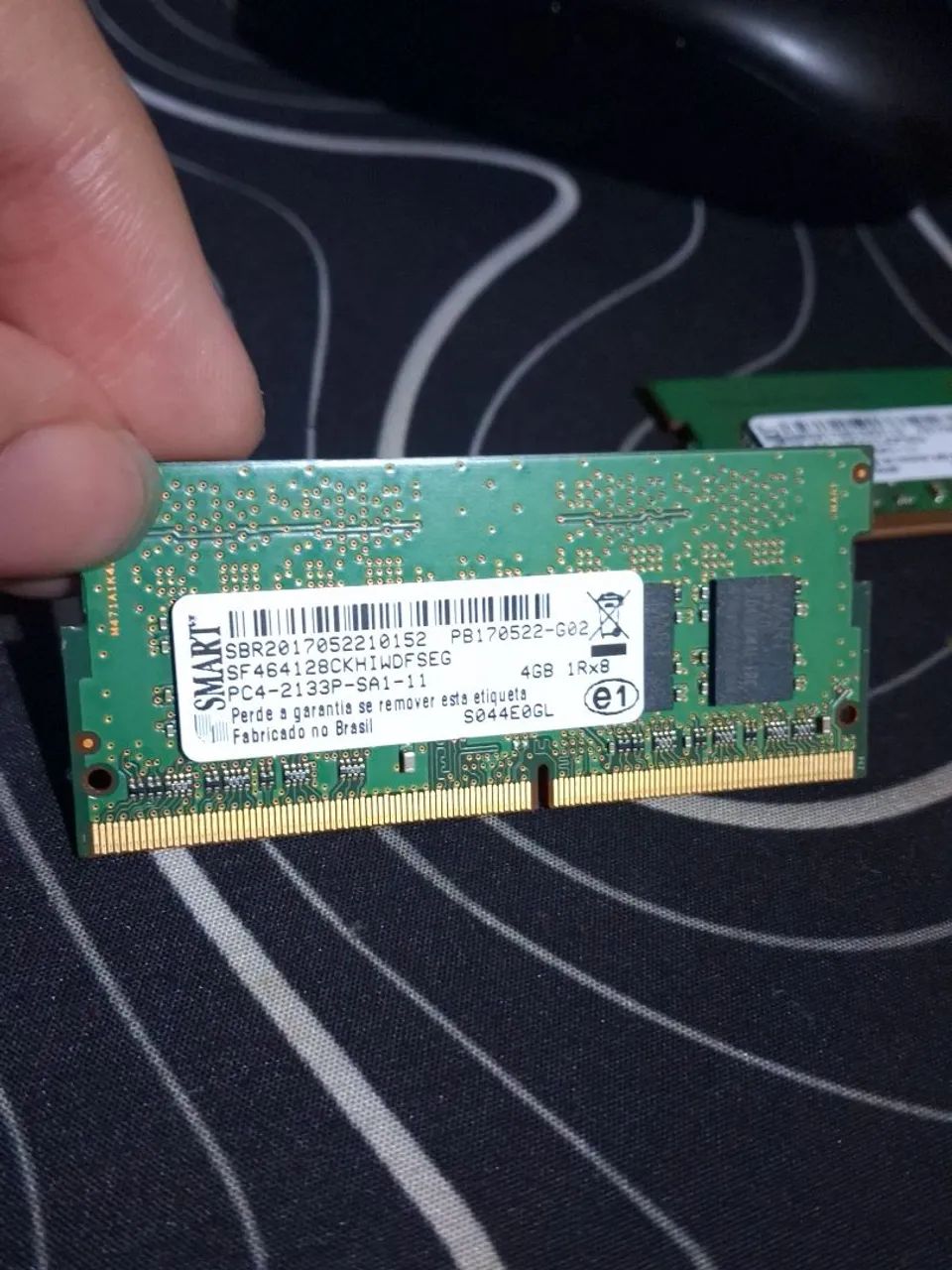 Kit Memória Ram Notebook 8gb ddr4 (2x 4gb Smart 2133mhz)