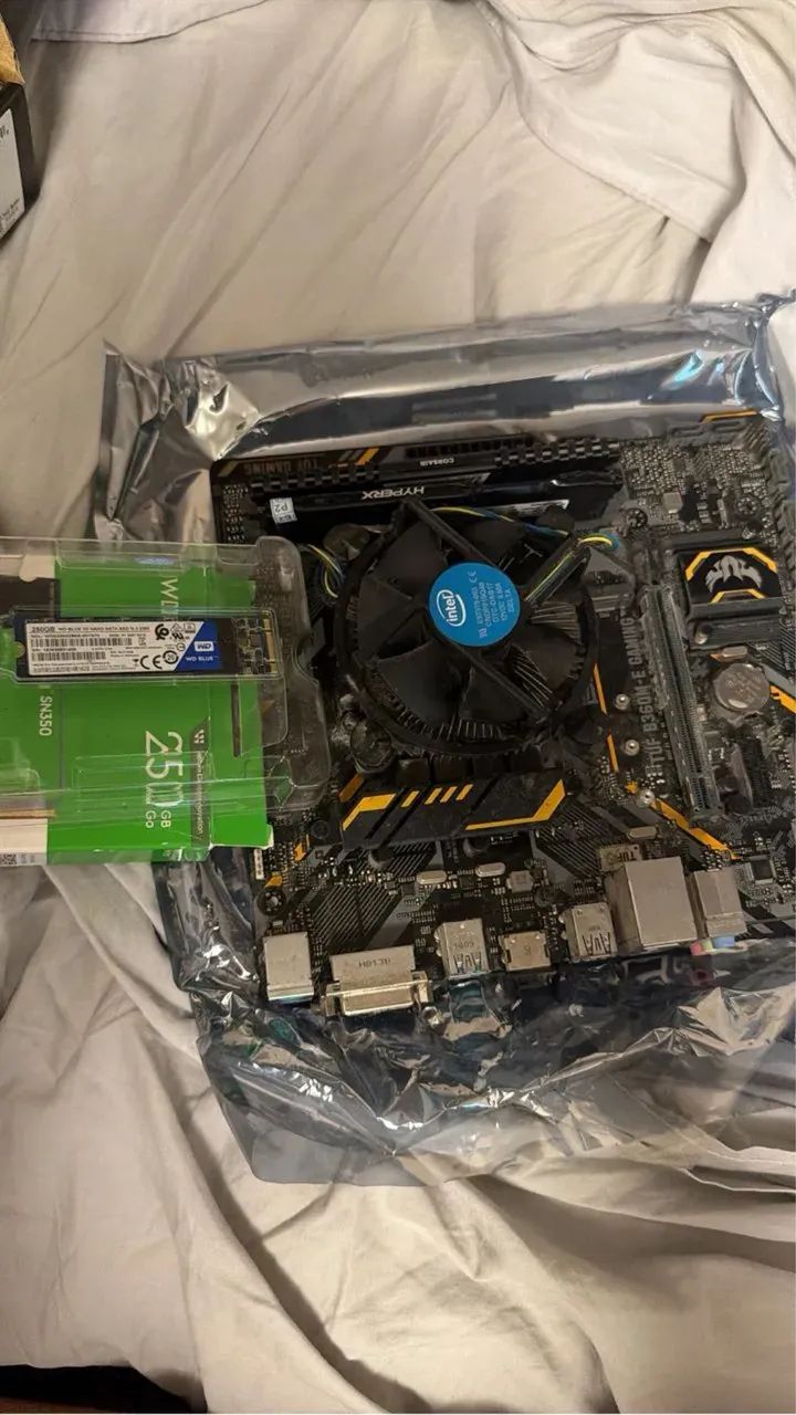 Kit computador- placa mãe,ssd,memória ram e processador - Foto 3