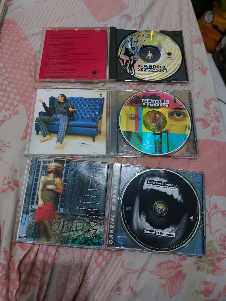 3 CDs de Gabriel O Pensador  !! - Foto 4