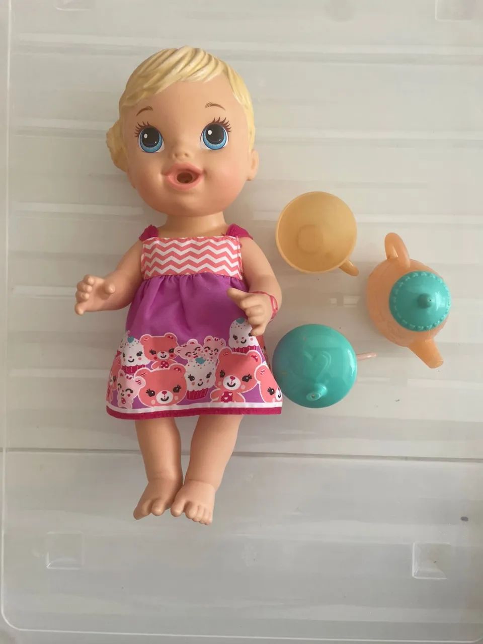 boneca Baby Alive Hora do Chá Loira - Foto 3