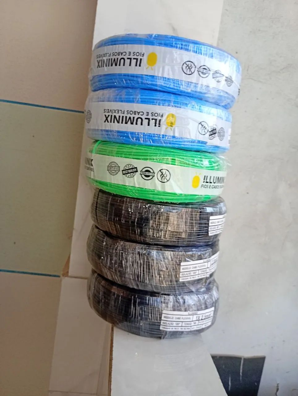 FIO CABO FLEXÍVEIS 2.5 MM