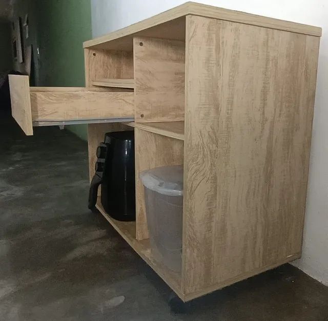 Gabinete Cozinha com Rodinhas - Foto 3