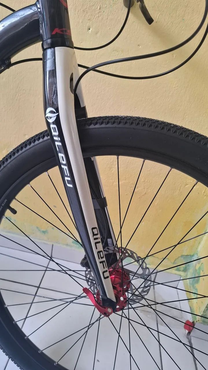 MTB garfo qilefu carbono aro 29 - Foto 4