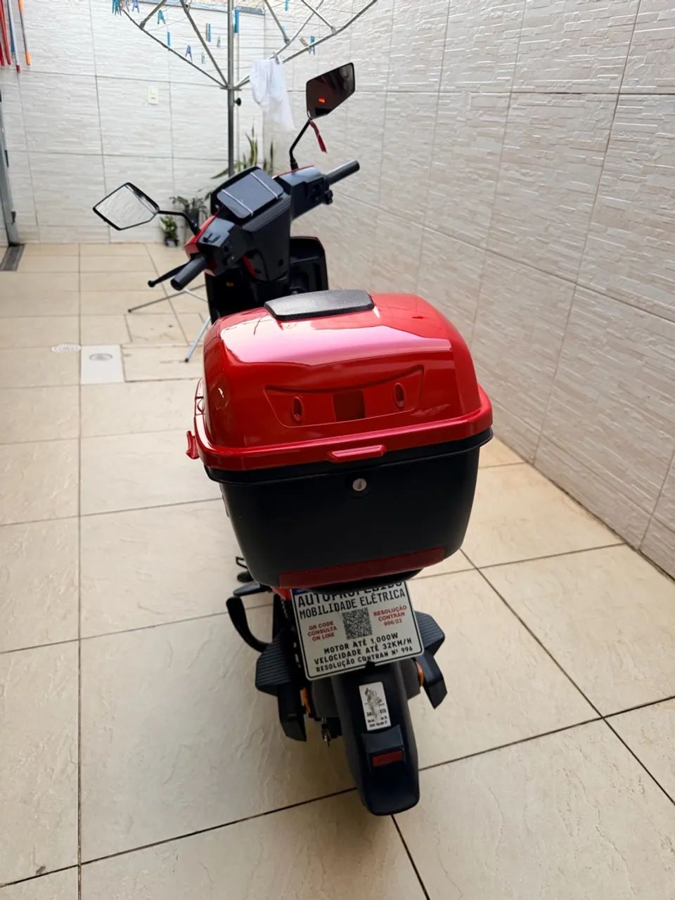 Bicicleta elétrica tipo scooter  - Foto 4