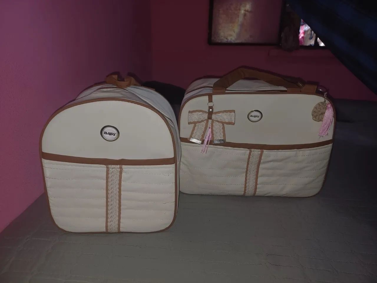 Vendo jogo de bolsa maternidade usada uma vez