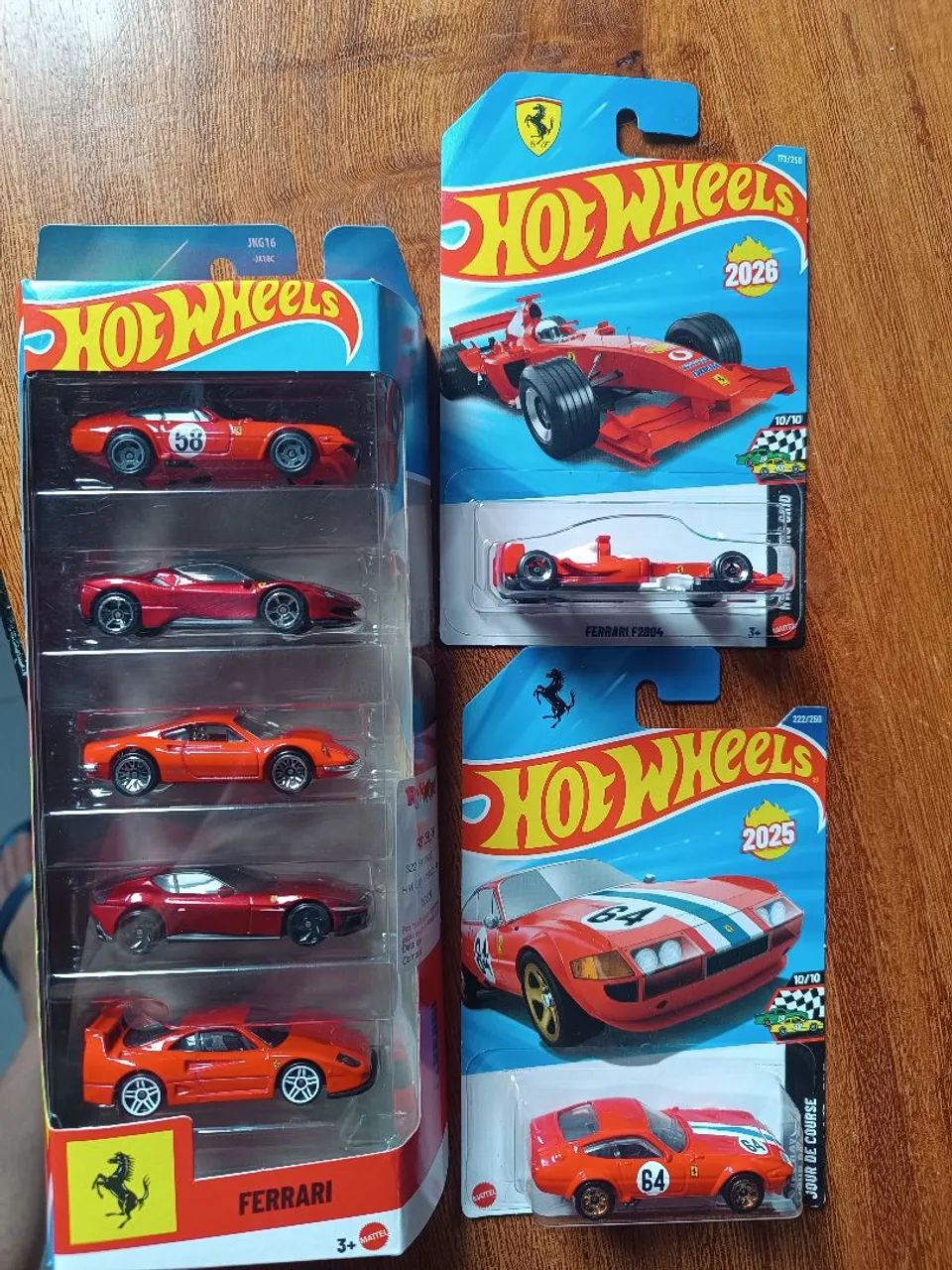 Hotwheels Ferrari 