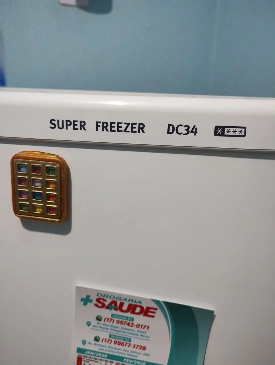 Geladeira Super Freezer Dc34 - Geladeiras e Freezers - Parque da