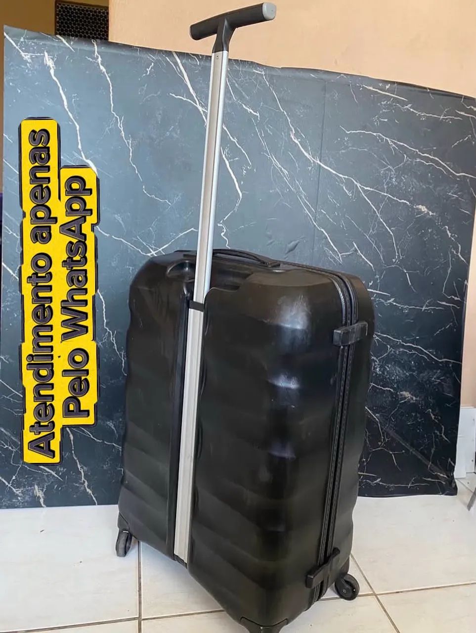 Mala Preta da Samsonite para Despachar - Foto 5