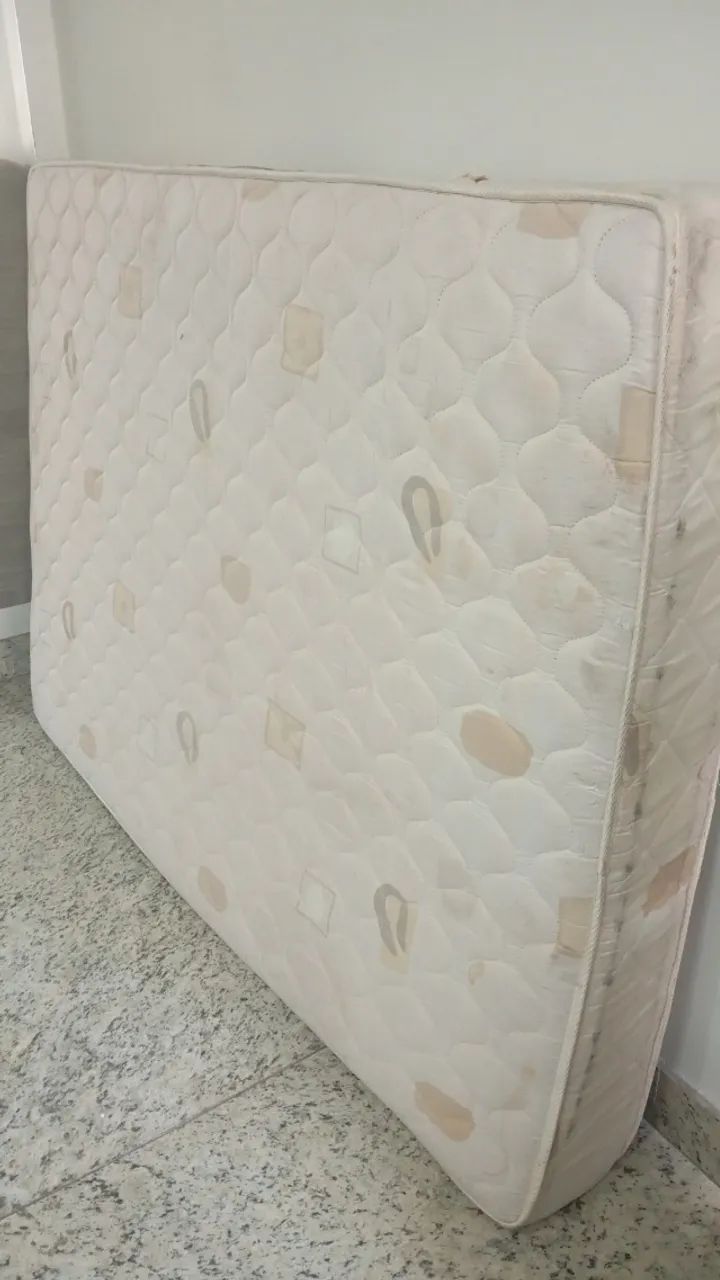 Cama box com colchão para venda e doação - Foto 4