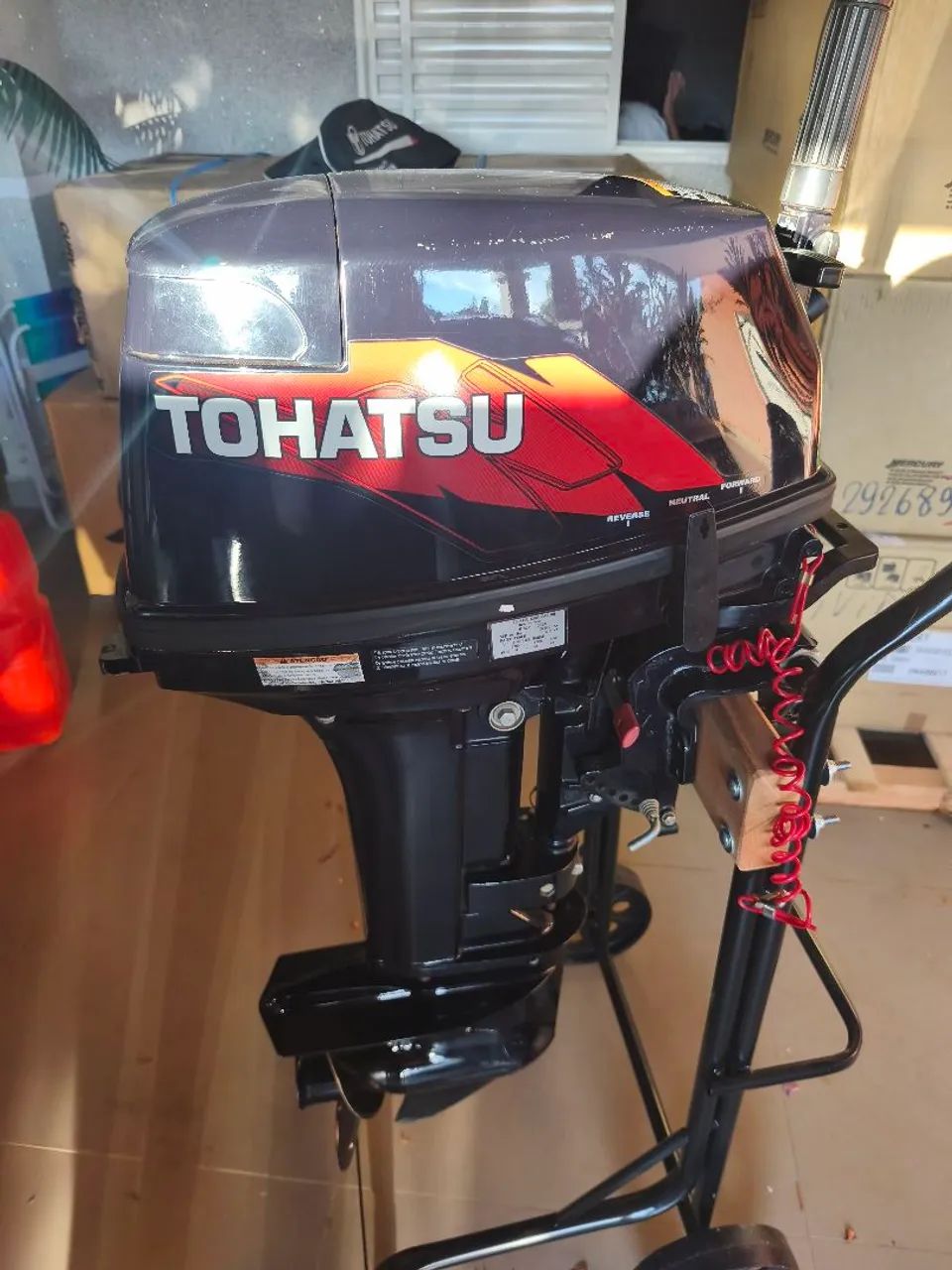 Motor de Popa 18HP Tohatsu 2012 - Foto 6