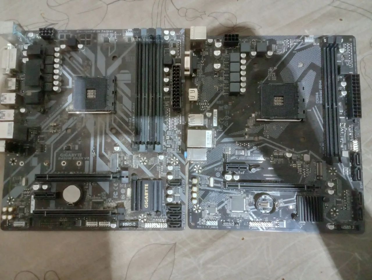 Placa mãe am4 Gigabyte  está funcionando sim só trazer vou memória testamos. Obrigado  - Foto 2