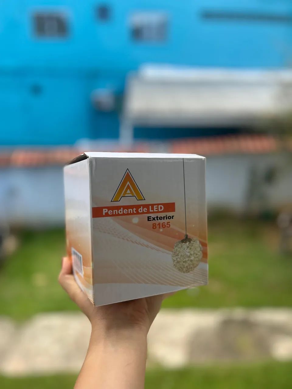 Pendente de cristal (3 tons de led) - Foto 2