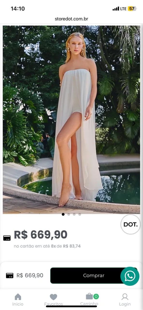 Vestido macaquinho DOT CLOTHING - Foto 4