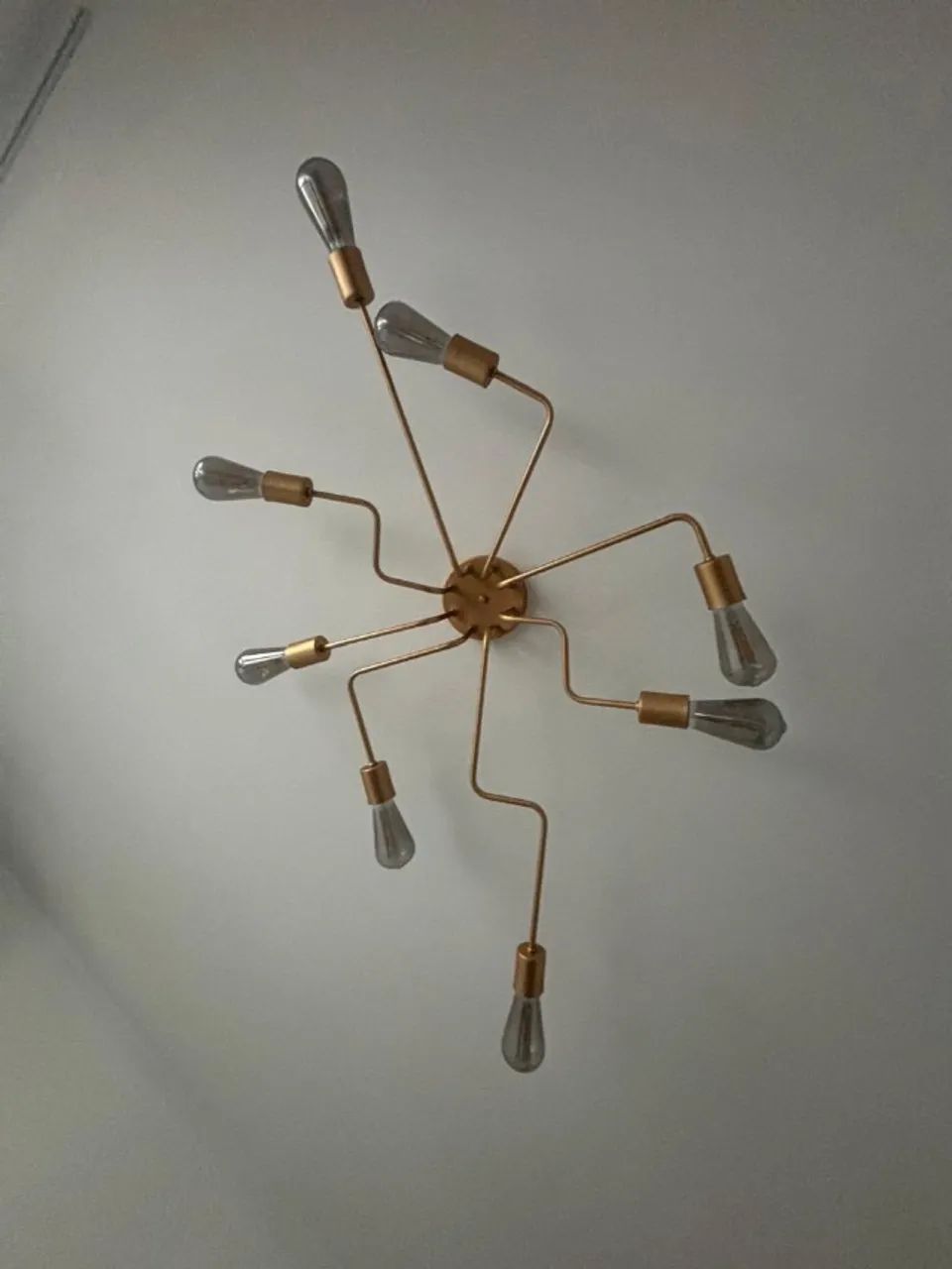 Lustre luminária teto com 8 lâmpadas - Foto 3