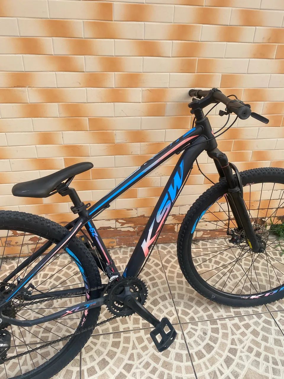 Vendo bicicleta ksw impecável semi nova - Foto 3