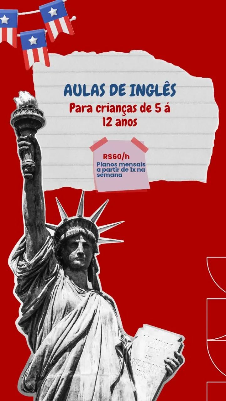 Aulas particulares de inglês 