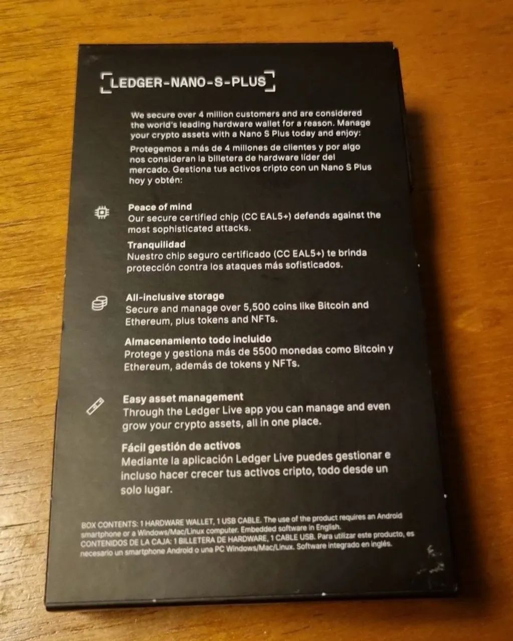 Ledger Nano S Plus - Na Caixa Original Completa (Resetada) - Foto 5