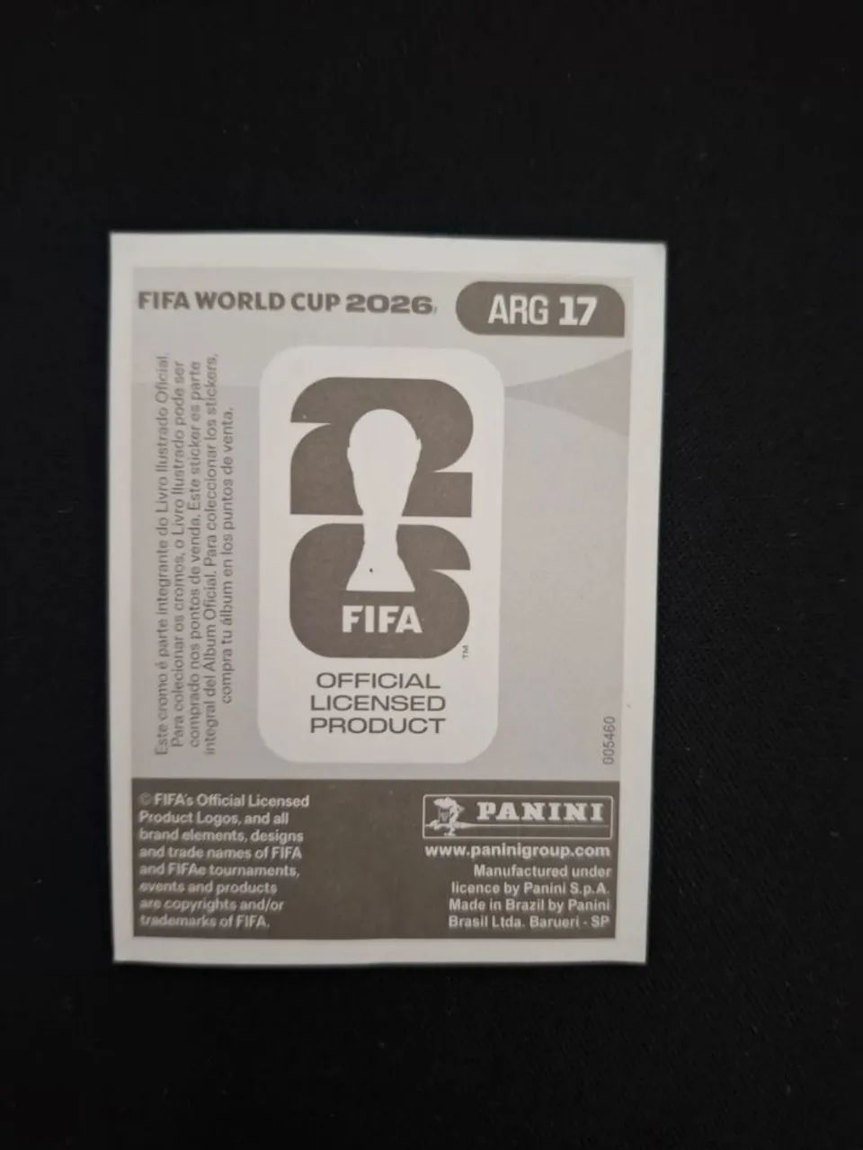 Figurinha da Copa do Mundo 2026 Do Lionel Messi - Foto 2