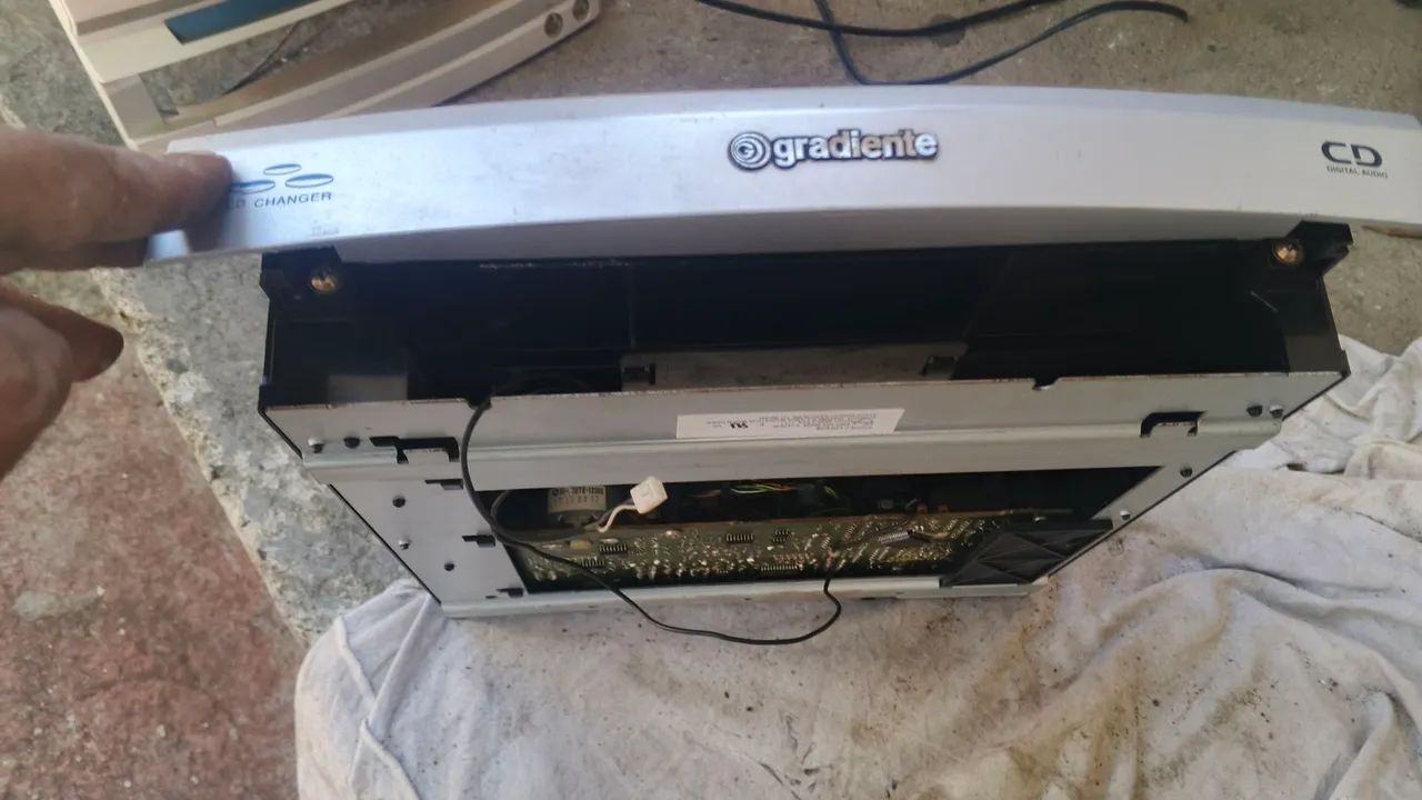 Frontal gradiente energy 2200 completa mais cd player completo  - Foto 3