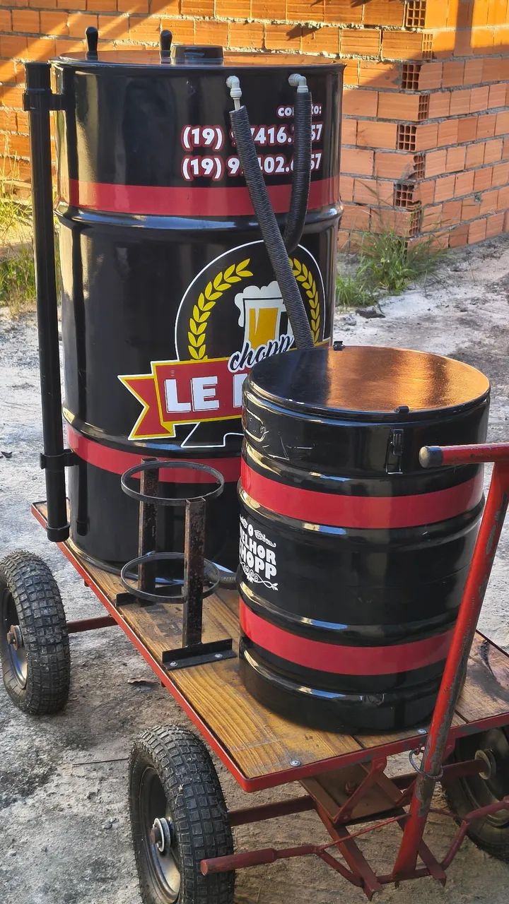 Carrinho com chopeira a gelo - Foto 2