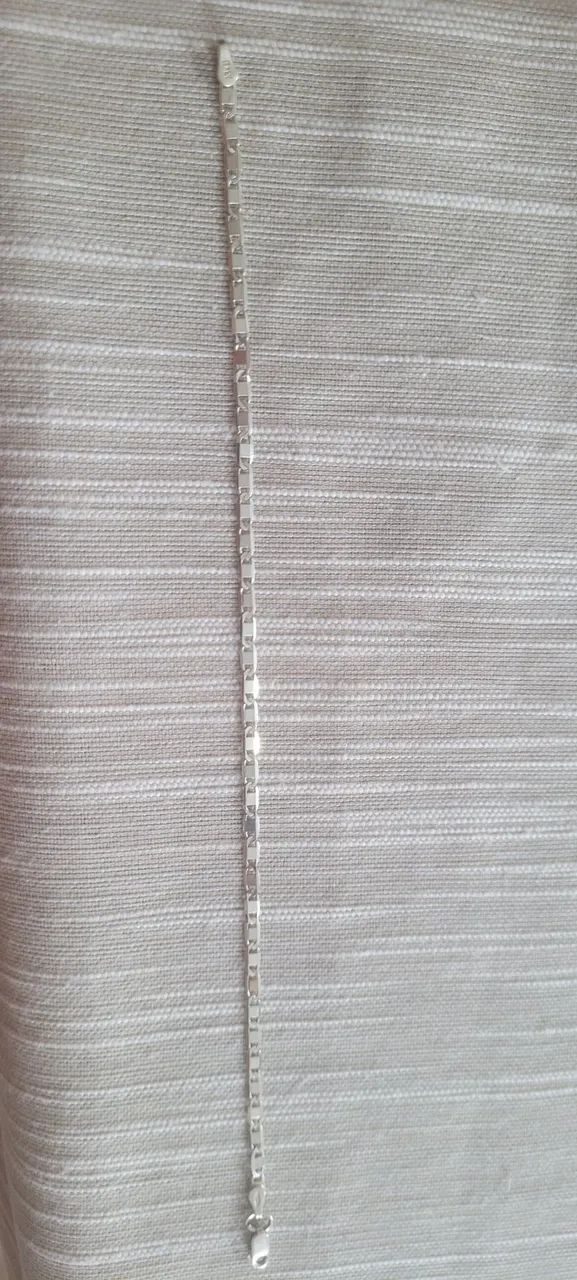 Pulseira Prata Piastrine - Foto 3