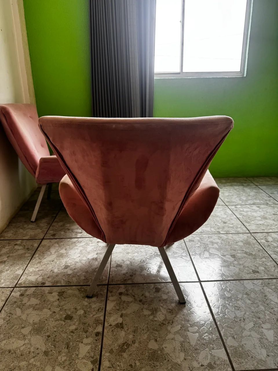 Vende-se Poltronas Canoa na cor rosa  - Foto 3