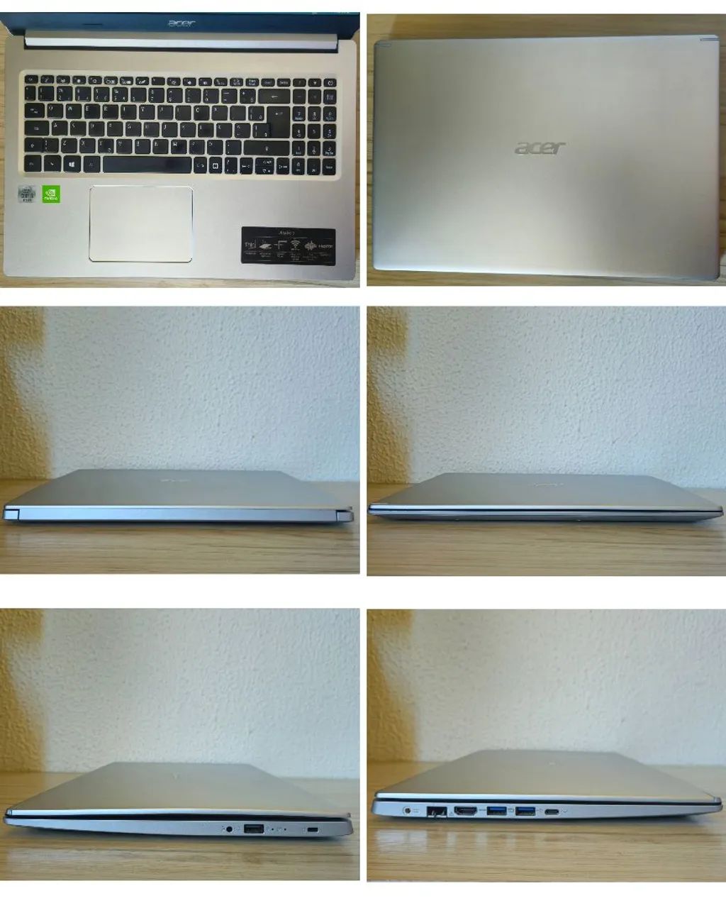 Notebook Gamer Acer com placa de vídeo NVIDIA Gforce e nota fiscal. - Foto 2