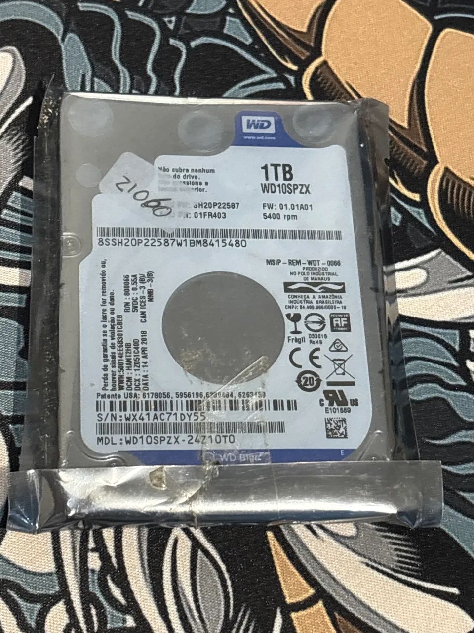 HD 1TB WESTERN DIGITAL