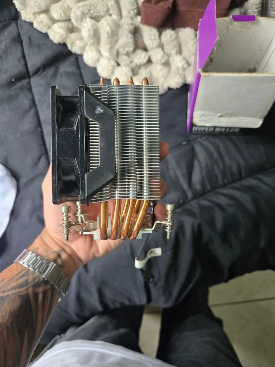 Título: Air Cooler Cooler Master Hyper H412R | Com caixa - Foto 2